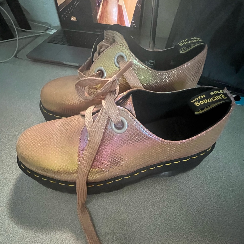 Pink Platform Holly Dr. Martens US 10L